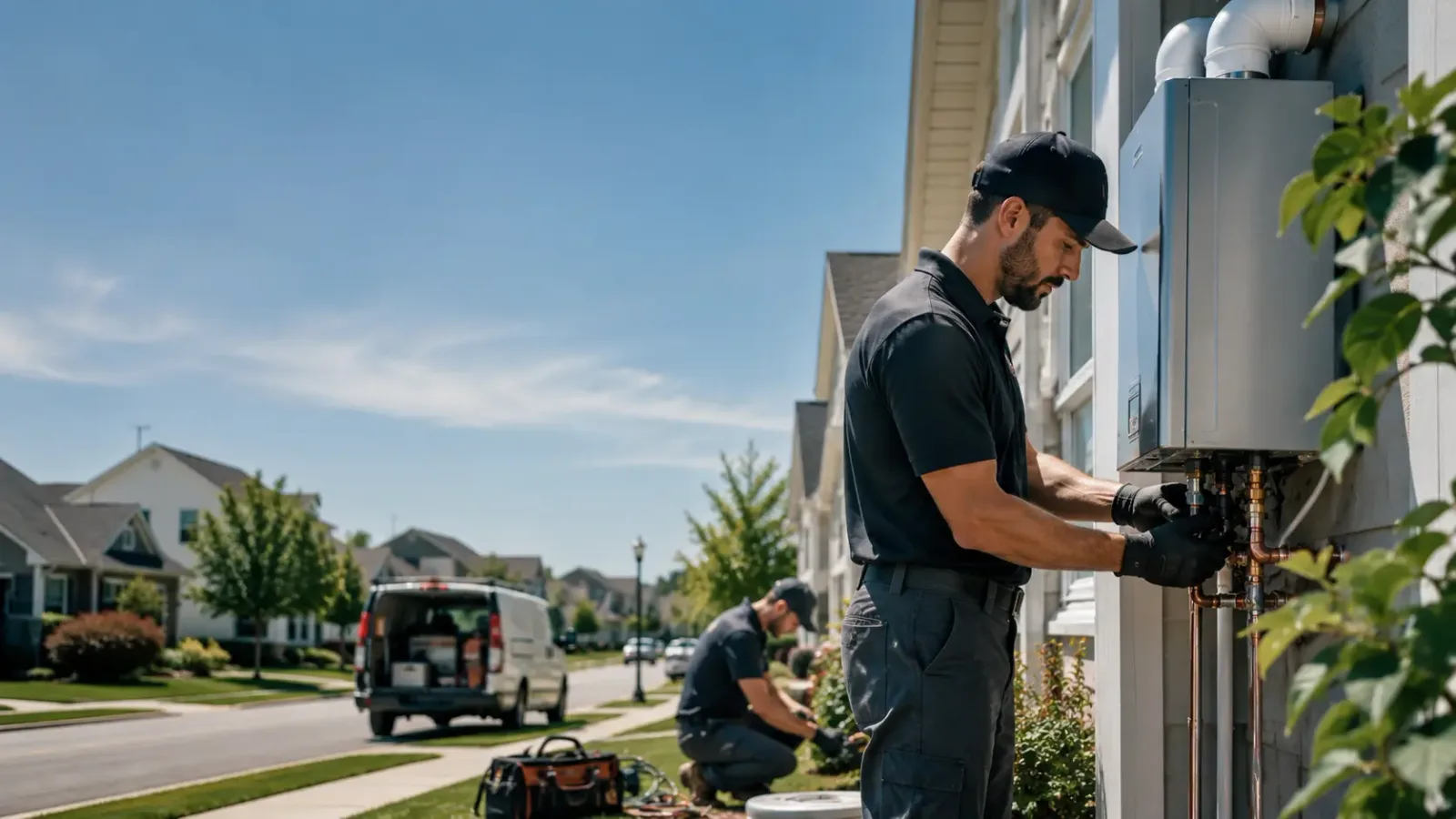 Tankless Water Heater Installation in Wingate, TX